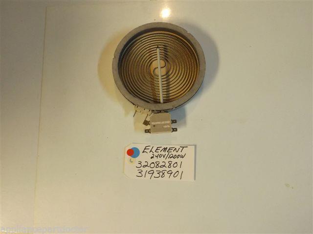 Amana STOVE 32082801 31938901 Element 240v/1200w used part Amana STOVE 32082801 31938901 Element 240v/1200w used part